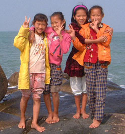 Four girls