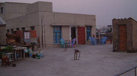 View of rooftop area