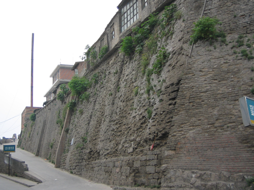south wall