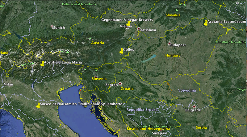 central europe 1000 km
