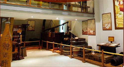 historical objects at kokumori vinegar town museum