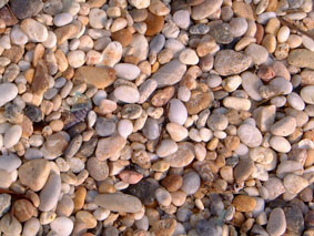 View of pebbles